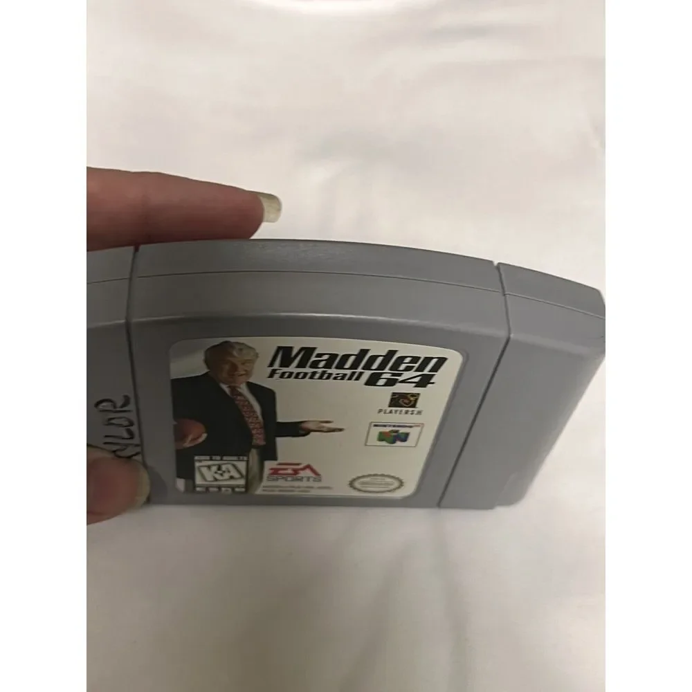 Madden Football‎ 64 (Nintendo 64, 1997) N64 Video Game Combine Shipping CUKa0